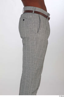 Kavan brown belt casual dressed grey trousers thigh 0007.jpg